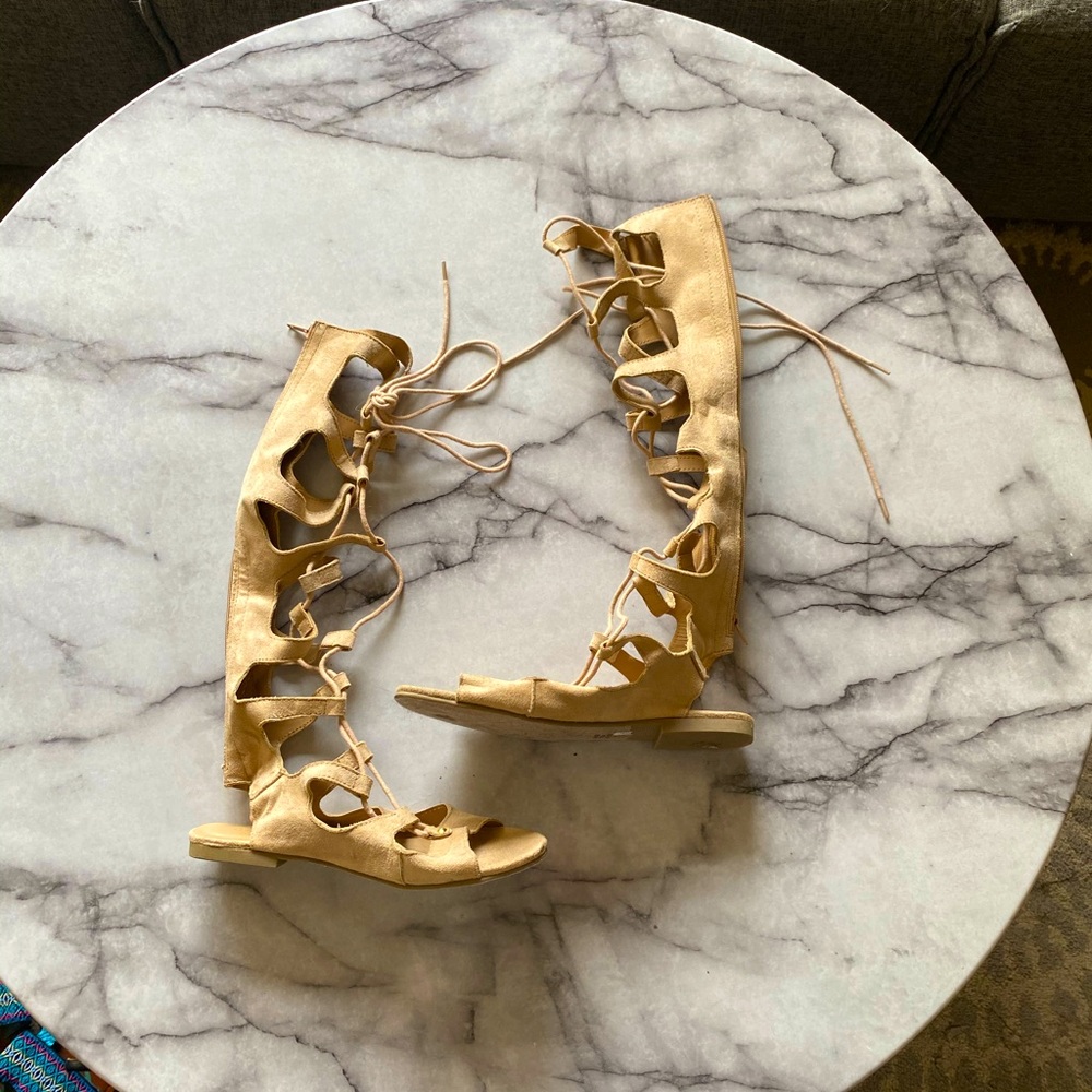 Charlotte Russe Gladiator Flats